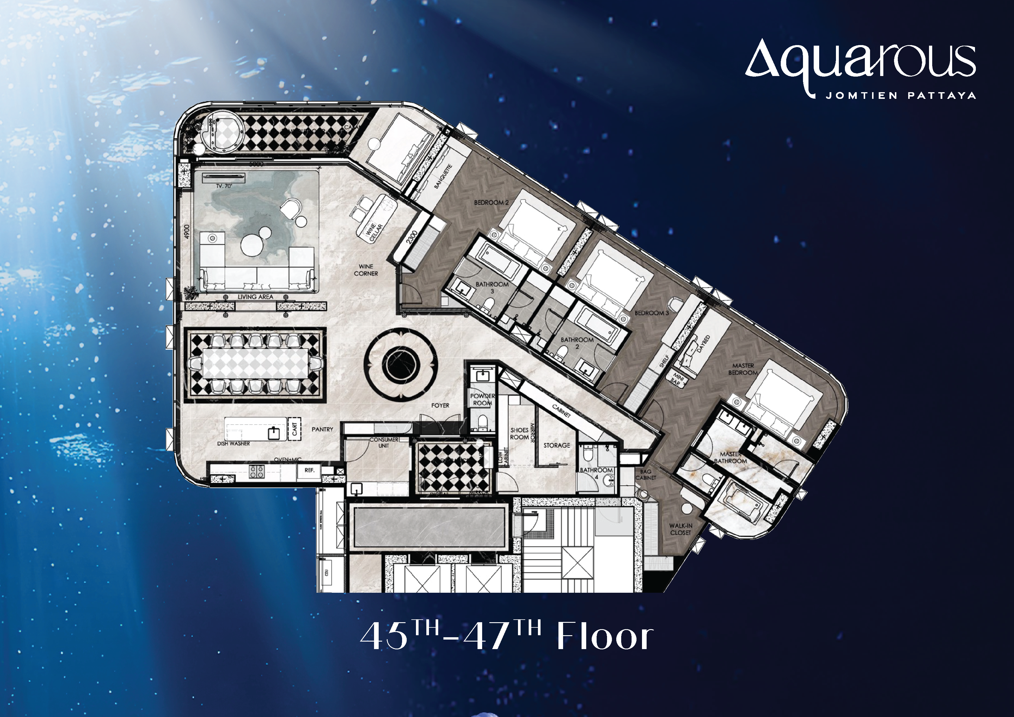 Penthouse Floor Plan